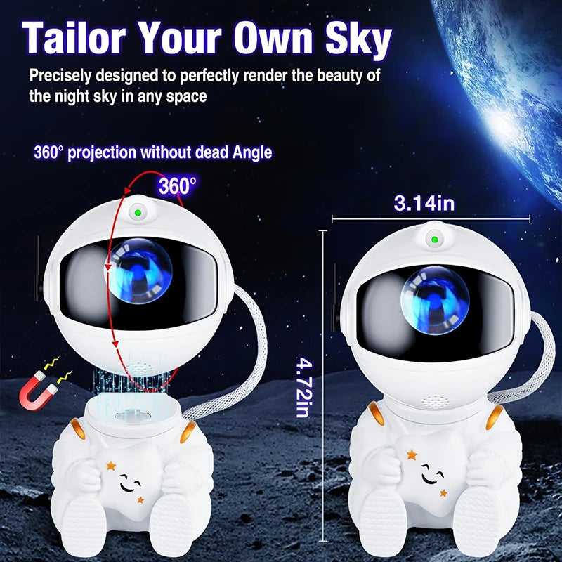 Astronaut projector