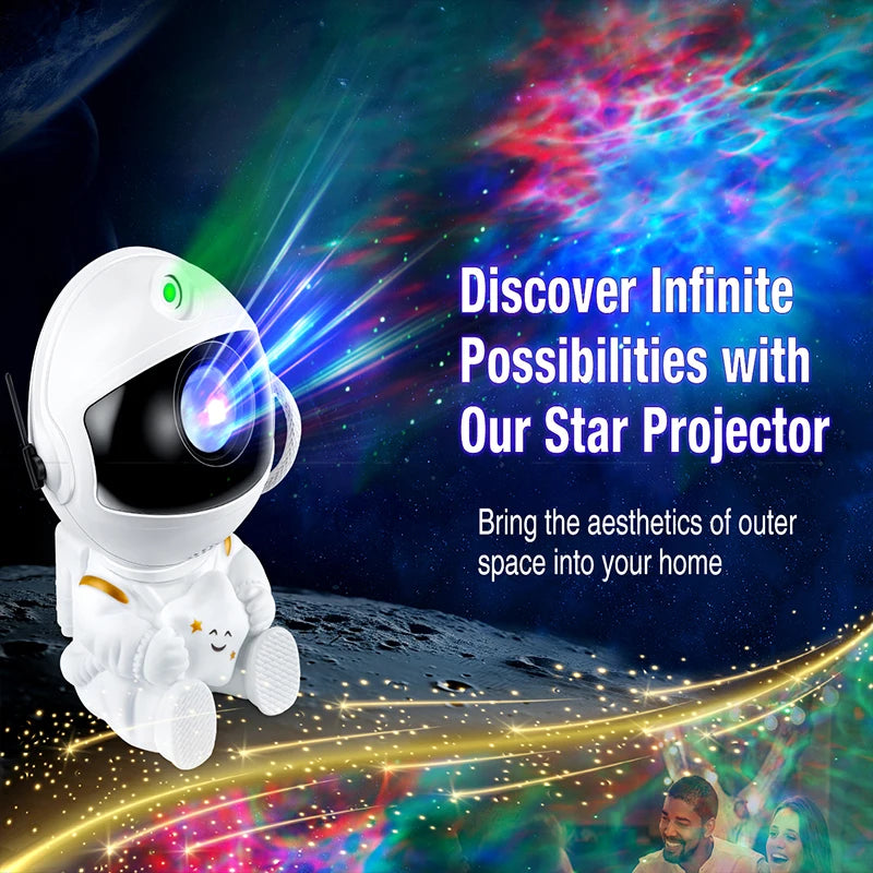 Astronaut projector