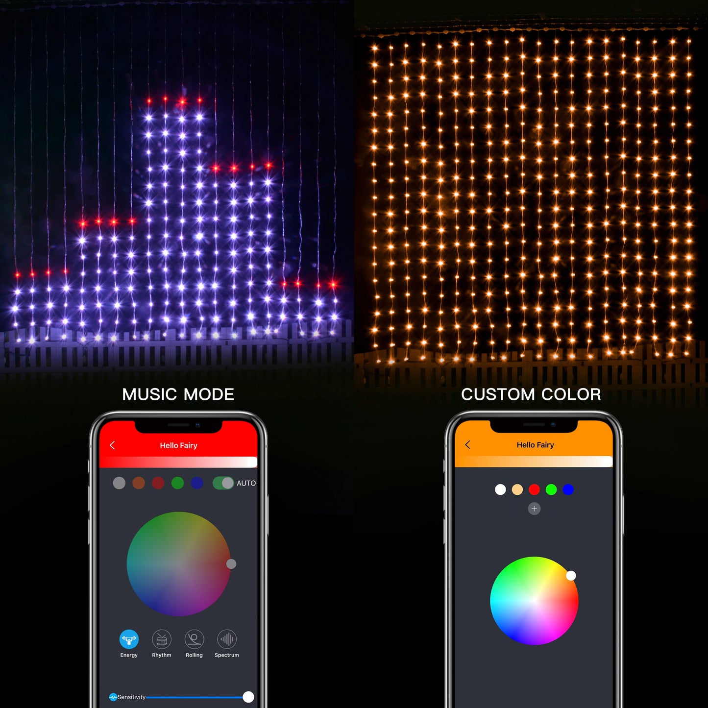 Dream Room Curtain Glow Lights