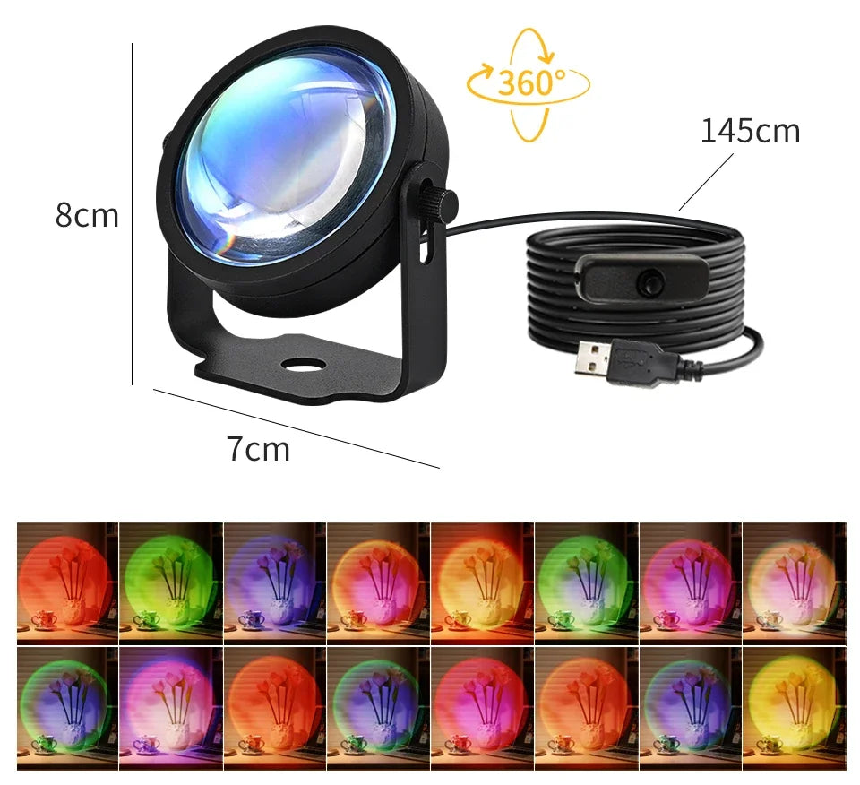 Smart Sunset Lamp 
