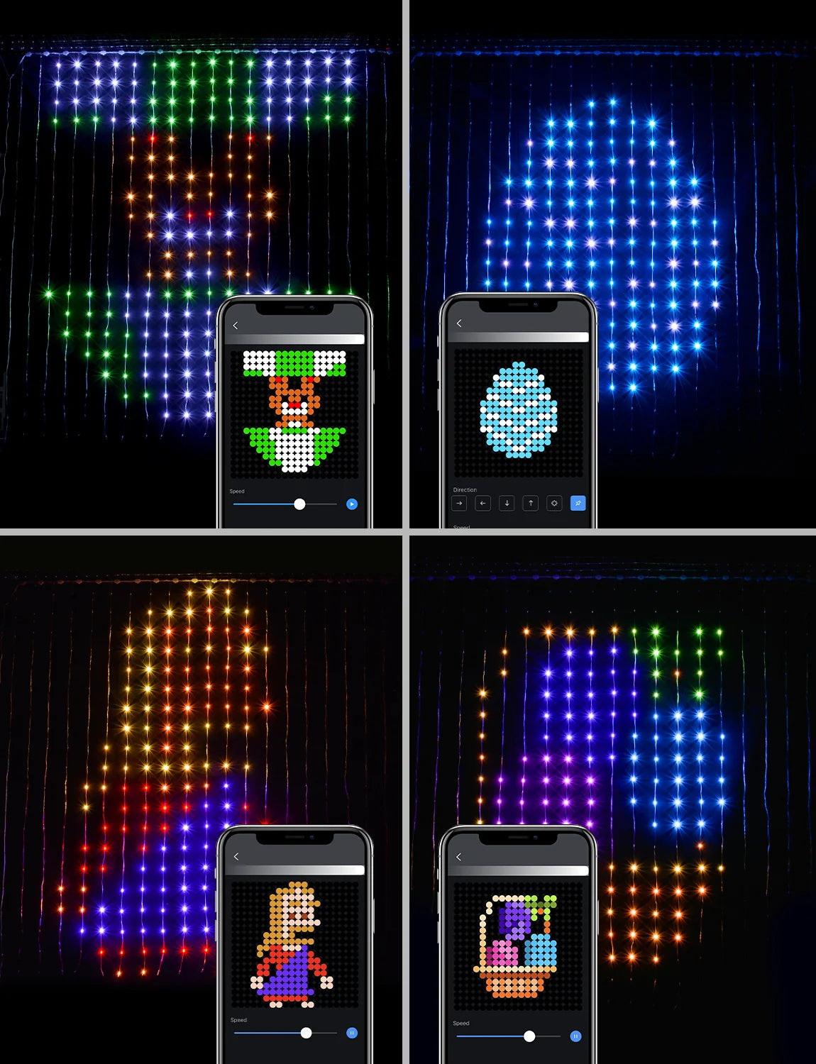 Dream Room Curtain Glow Lights