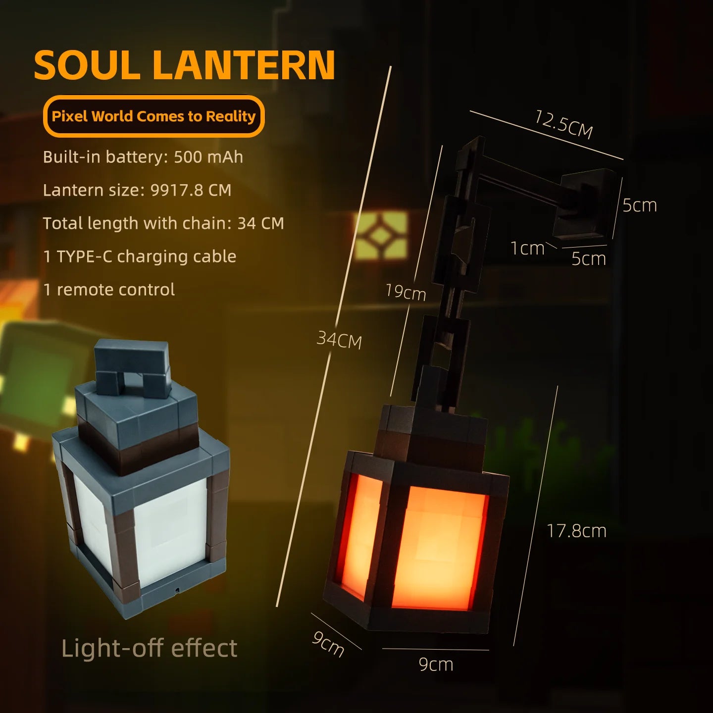 Pixel Gaming Lantern