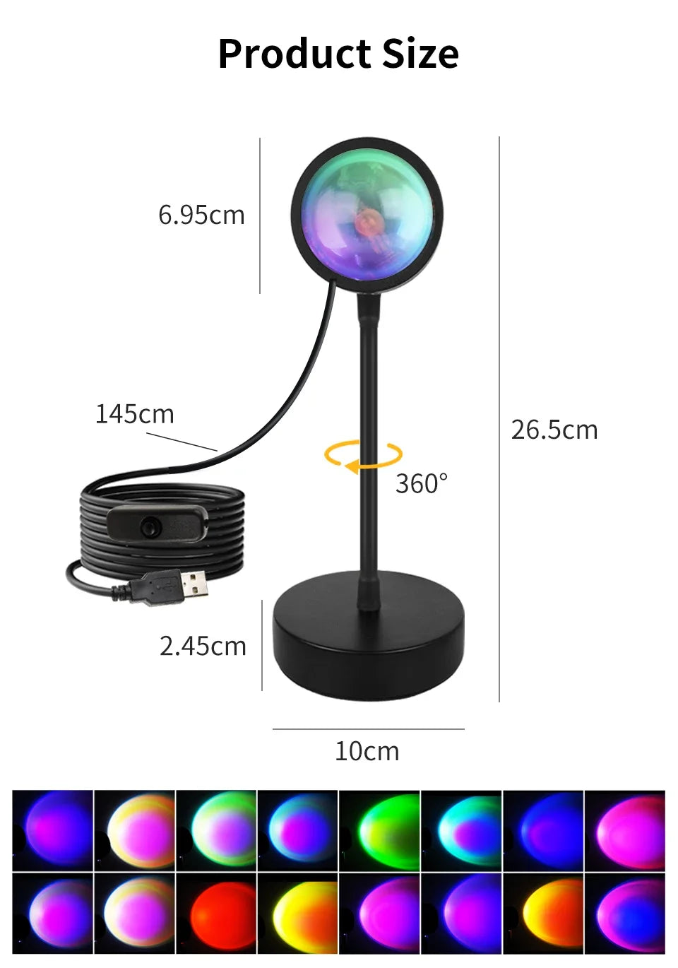 Smart Sunset Lamp 