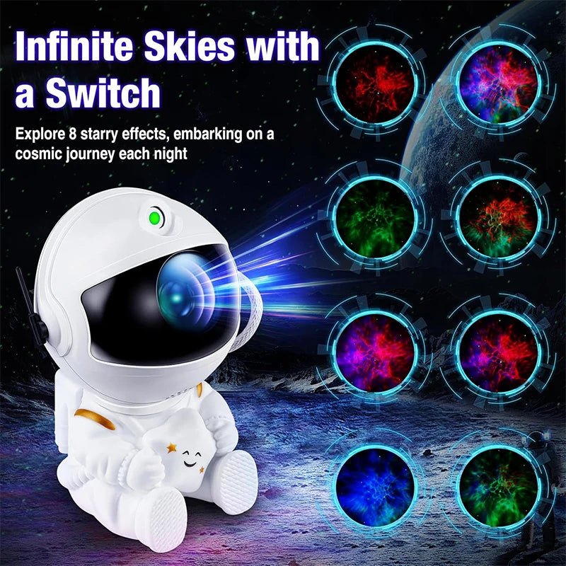 Astronaut projector