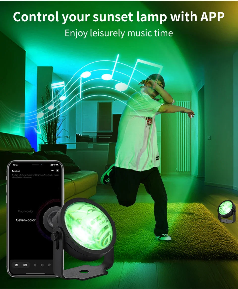 Smart Sunset Lamp 