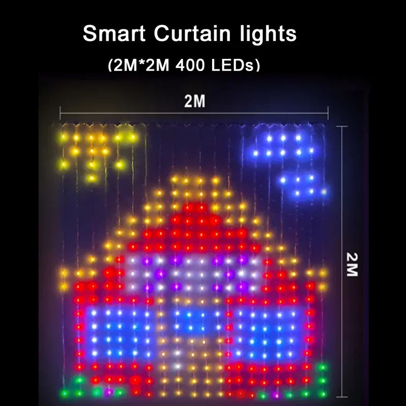 Dream Room Curtain Glow Lights